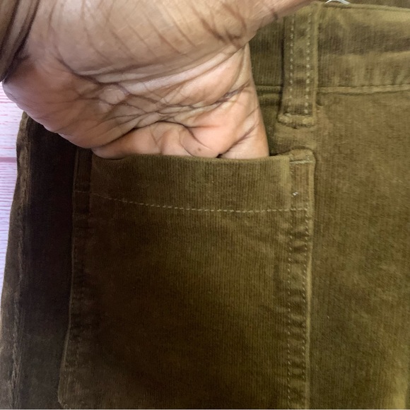 Pilcro and the Letter Press Brown High-Rise Skinny Corduroy Pants Size 27 - Picture 4 of 9